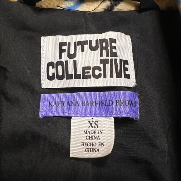 Future Collective Double Breasted Trench Coat : Kahlana Barfield Brown - Picture 6 of 15